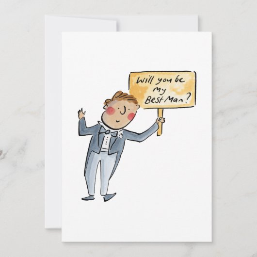 Wil je mijn getuige zijn kaart (Voorkant)