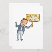 Wil je mijn getuige zijn kaart (Voorkant / Achterkant)