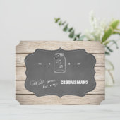 Wil je mijn getuige zijn? Metselwerkpot met krijtb Kaart (Staand voorkant)