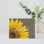 Wil je mijn getuige zijn op mijn rustige bruiloft kaart (Staand voorkant)