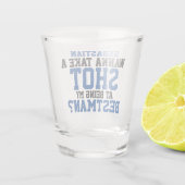 Wil je mijn getuige zijn Persoonlijk Shot Glas (Achterkant)