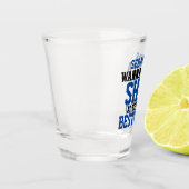 Wil je mijn getuige zijn Persoonlijk Shot Glas (Links)