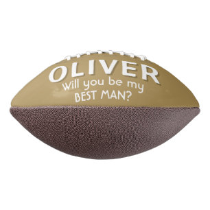 Wil je mijn getuige zijn Persoonlijke naam voetbal American Football