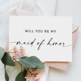 Wil je mijn getuige zijn | Zwart & Wit Briefkaart