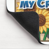 Wil je mijn gewassen bevruchten? muismat (Hoek)