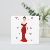 Wil je mijn gf zijn, illustratie kaart (Staand voorkant)