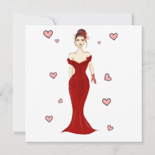 Wil je mijn gf zijn, illustratie kaart