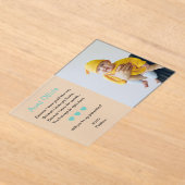 Wil je mijn Godmother voorstel Fotodoop Acryl Uitnodigingen (Laagn)