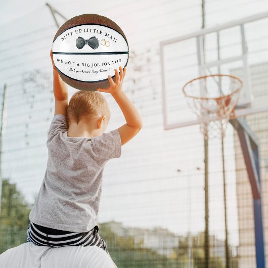 Wil je mijn Ringdrager Voorstel zijn  Basketbal
