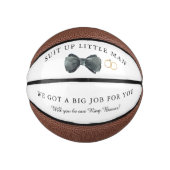 Wil je mijn Ringdrager Voorstel zijn  Basketbal (Voorkant)