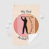 Wil je mijn score bij Golf Towel breken? Golfhanddoek (Insitu)