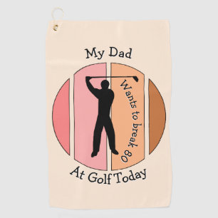 Wil je mijn score bij Golf Towel breken? Golfhanddoek
