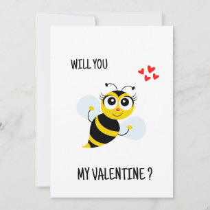 Wil je mijn valentijn zijn? kaart