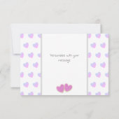 wil je mijn valentine-uitsteekkoekjes zijn kaart (Achterkant)