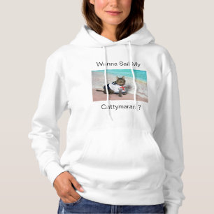 Wil je m'n Cattymaran redden? Hoodie