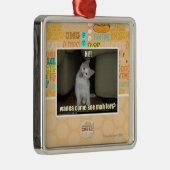 Wil je naar mahfort komen? metalen ornament (Rechts)