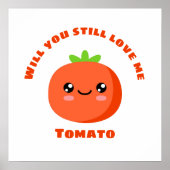 Wil je nog van me houden, Tomato? Poster (Voorkant)