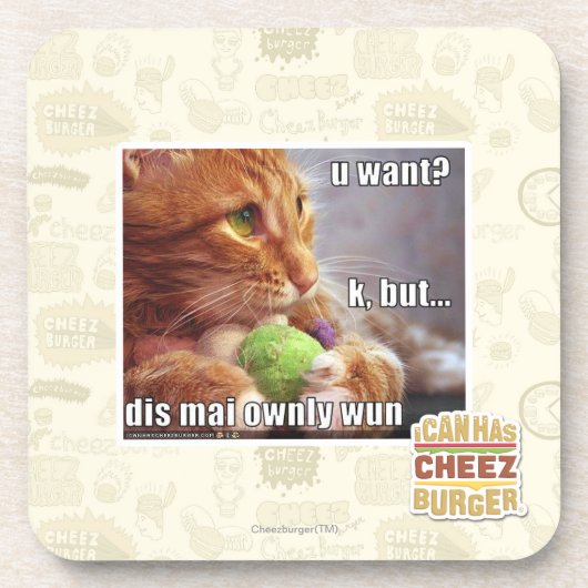 Wil je? onderzetter (Voorkant)