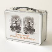 Wil je ooit dat je door de spiegel kunt gaan? (Achterkant)