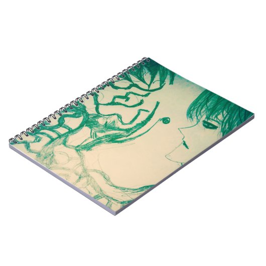 wil je overreden worden door een groen monster ? notitieboek (Linkerzijde)