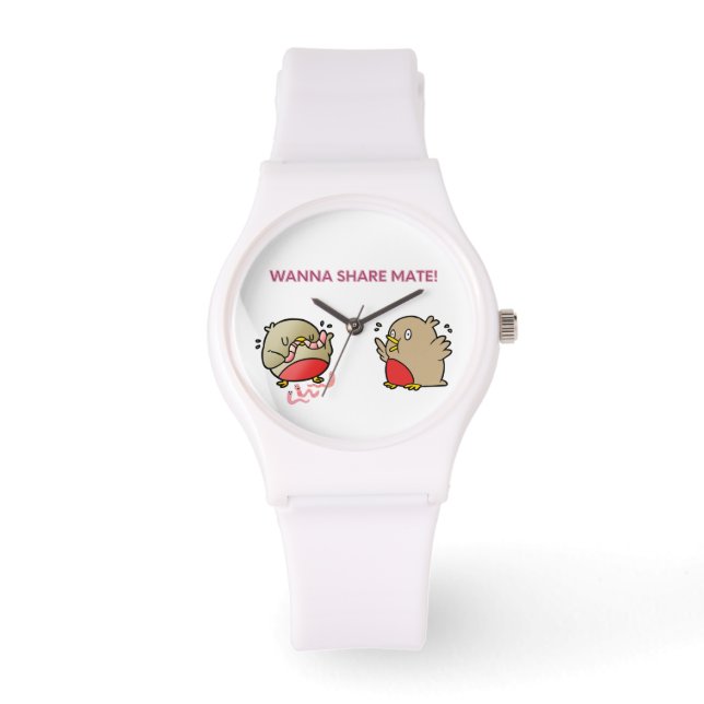 Wil je partner delen? horloge (Voorkant)