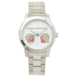 Wil je partner delen? horloge