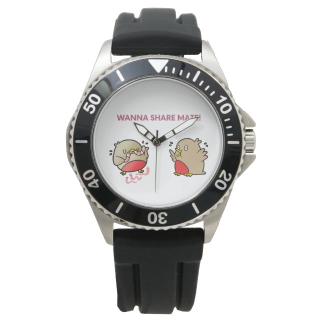 Wil je partner delen? horloge (Voorkant)