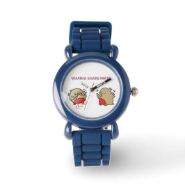 Wil je partner delen? horloge