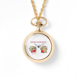 Wil je partner delen? horloge