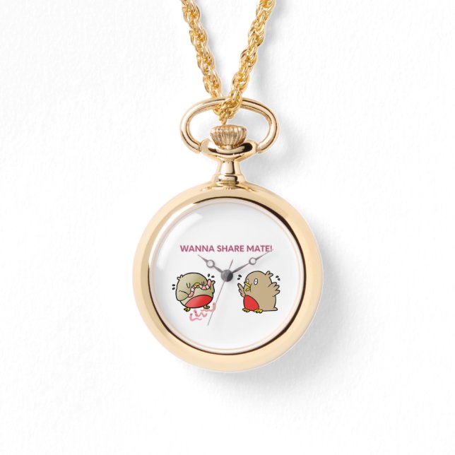 Wil je partner delen? horloge (Voorkant)