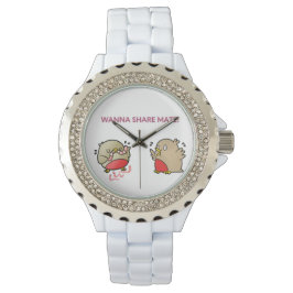 Wil je partner delen? horloge