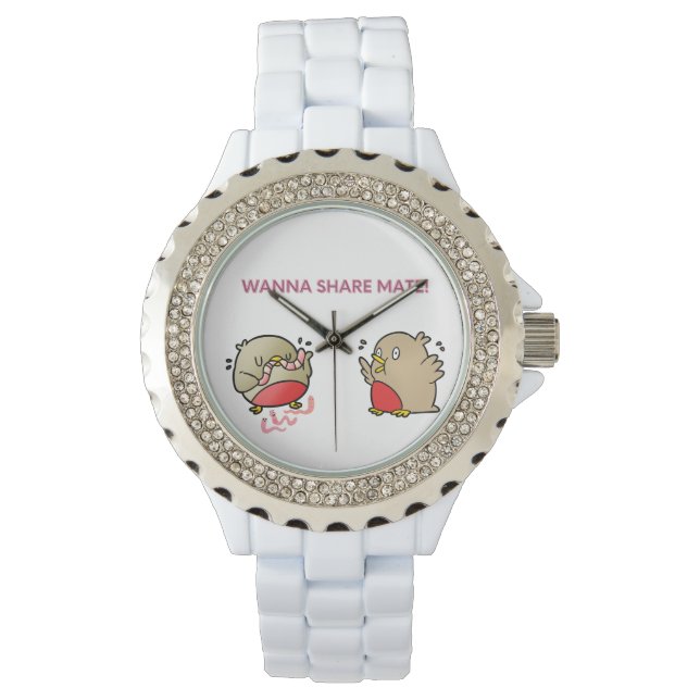 Wil je partner delen? horloge (Voorkant)