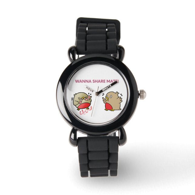 Wil je partner delen? horloge (Voorkant)