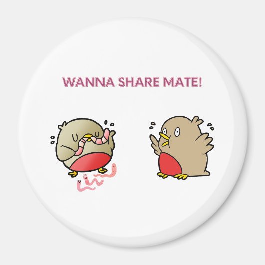 Wil je partner delen? magneet (Voorkant)