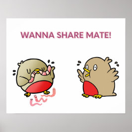 Wil je partner delen? poster