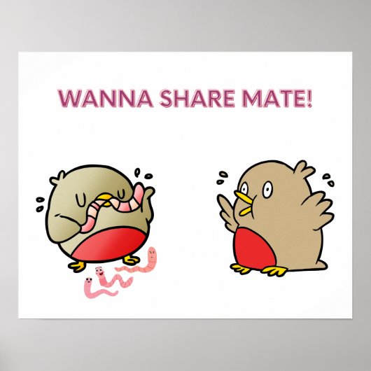 Wil je partner delen? poster (Voorkant)