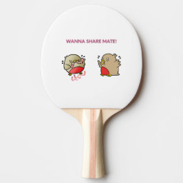Wil je partner delen? tafeltennisbatje