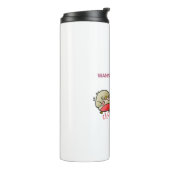 Wil je partner delen? thermosbeker (Gedraaid links)