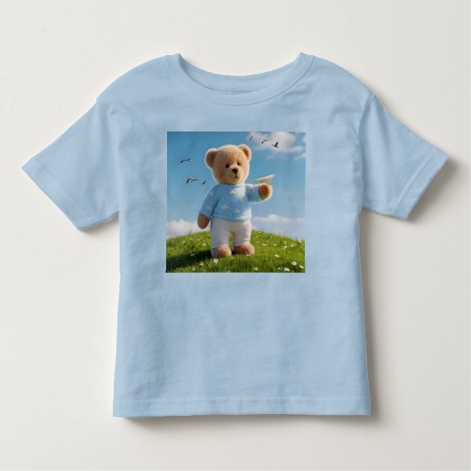 Wil je piloot worden kinder shirts (Voorkant)