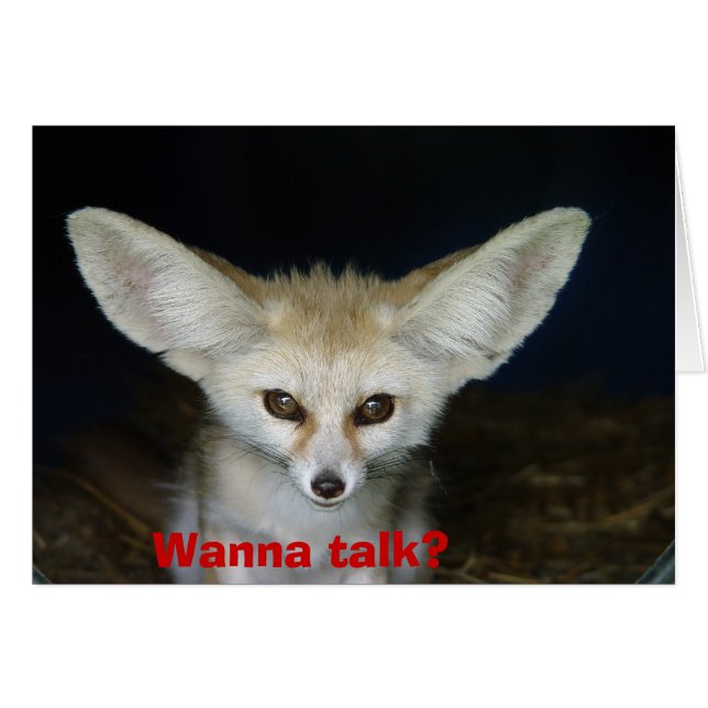 Wil je praten? (Voorkant Horizontaal)