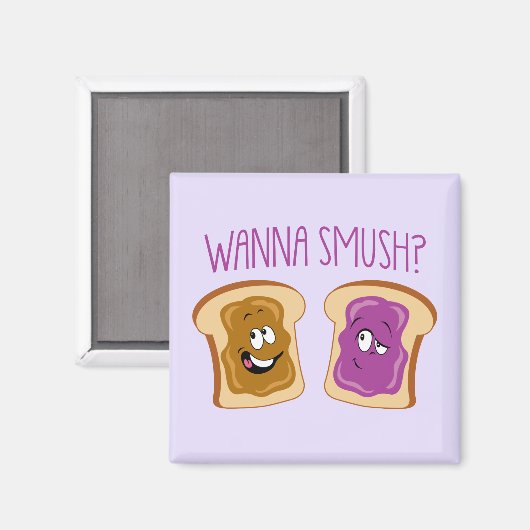 Wil je Smush? Magneet (Voorkant / Achterkant)