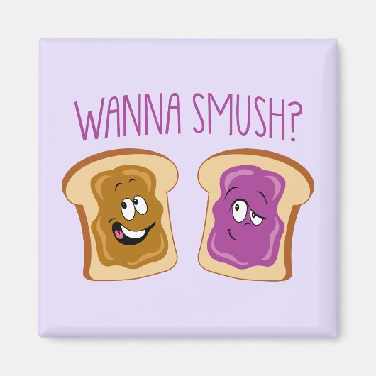 Wil je Smush? Magneet (Voorkant)