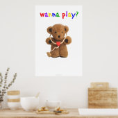 "Wil je spelen?" Poster (Keuken)