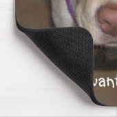 Wil je spelen? Yellow Lab Mousepad Muismat (Hoek)