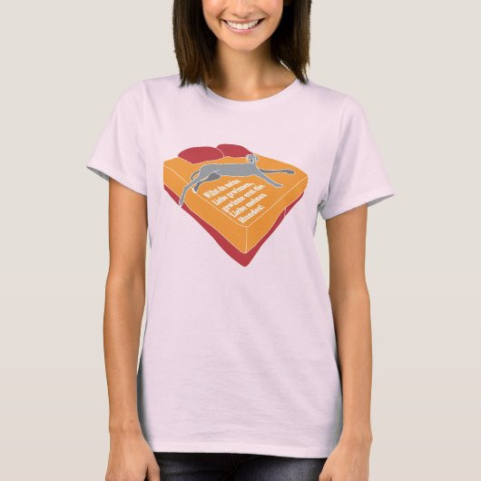 Wil je? t-shirt (Voorkant)