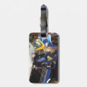 Wil je TAXI TUK-TUK? Bagagelabel (Achterkant verticaal)