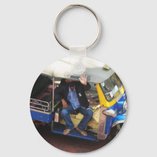 Wil je TAXI TUK-TUK? .. Bangkok, Thailand Sleutelhanger