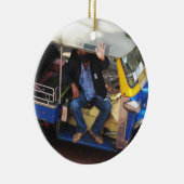 Wil je TAXI TUK-TUK? Keramisch Ornament (Rechts)