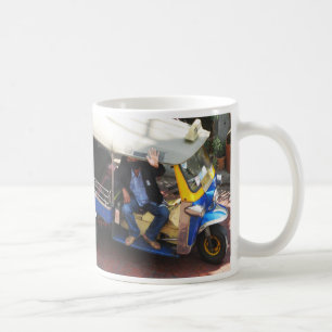 Wil je TAXI TUK-TUK? Koffiemok