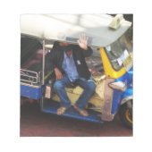 Wil je TAXI TUK-TUK? Notitieblok (Voorkant)